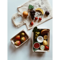 Fruits en bois - EVEIL/Jouets - un24septembre