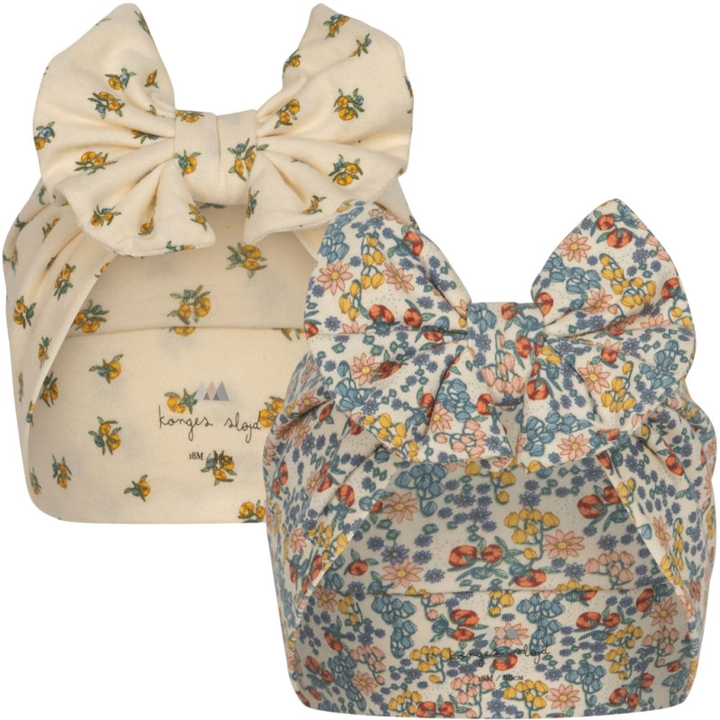 Lot de 2 bandeaux Bambi - Peonia Limone/Bibi Fleur - OUTLET - un24septembre