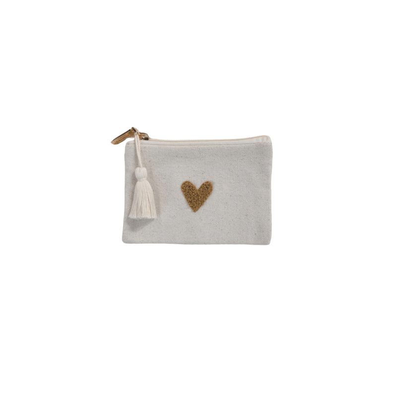 Porte-monnaie - Love - Beige - Zakuw sur un24septembre