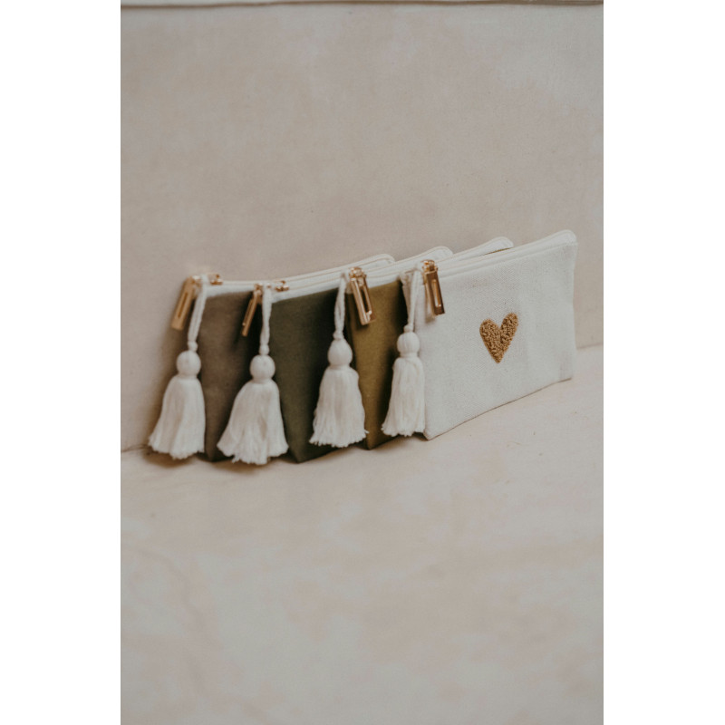 Porte-monnaie - Love - Beige - Zakuw sur un24septembre