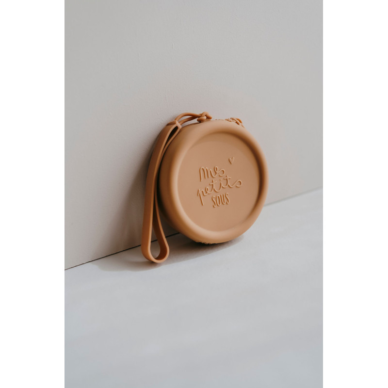 Porte-monnaie enfant - Camel - Zakuw