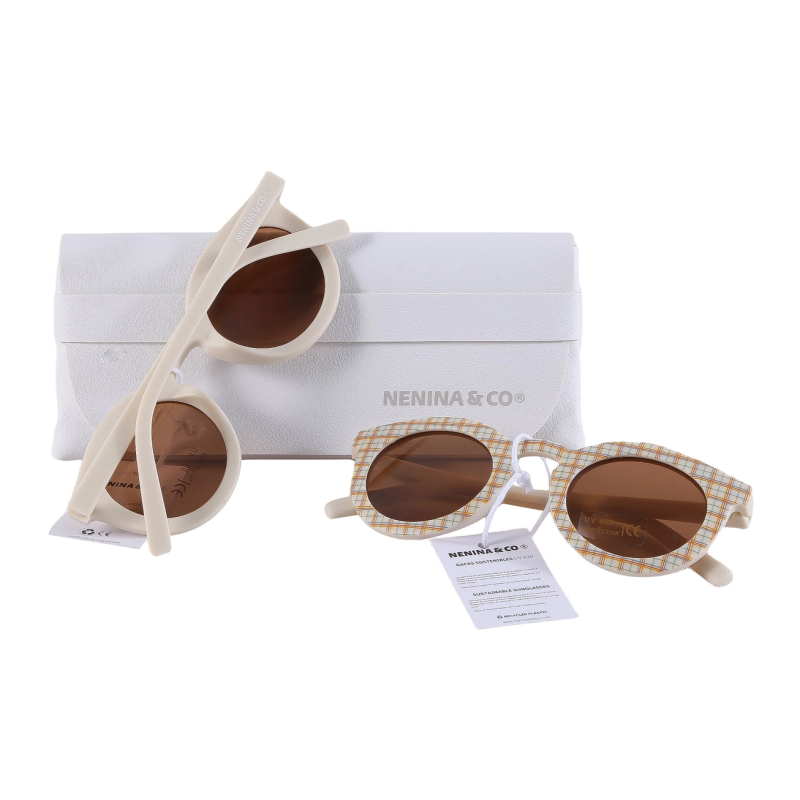 Lunettes de soleil polarisées Nenina & Co Sustainable Scottish Cat Eyes - Lunettes de soleil - un24septembre