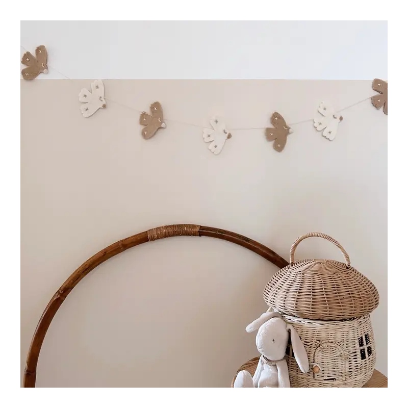 Guirlande Oiseaux en laine feutrée - OUTLET - un24septembre