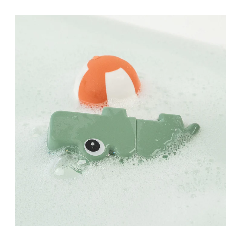 Jouet gicleur de bain Croco Vert -  - un24septembre