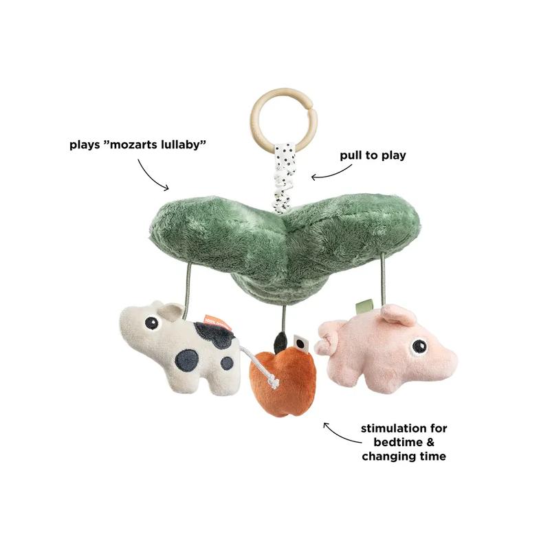 Mobile musical Tiny farm Mélange de couleurs -  - un24septembre