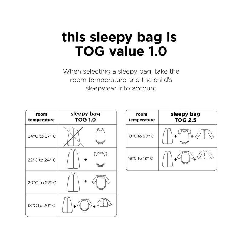 Gigoteuse - 70 cm - TOG 1.0 - Playground - Bleu - CHAMBRE/Gigoteuses - un24septembre