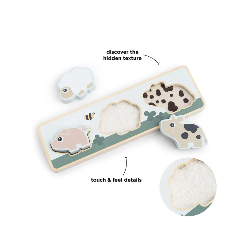 Puzzle sensoriel Petite ferme Mélange de couleurs -  - un24septembre