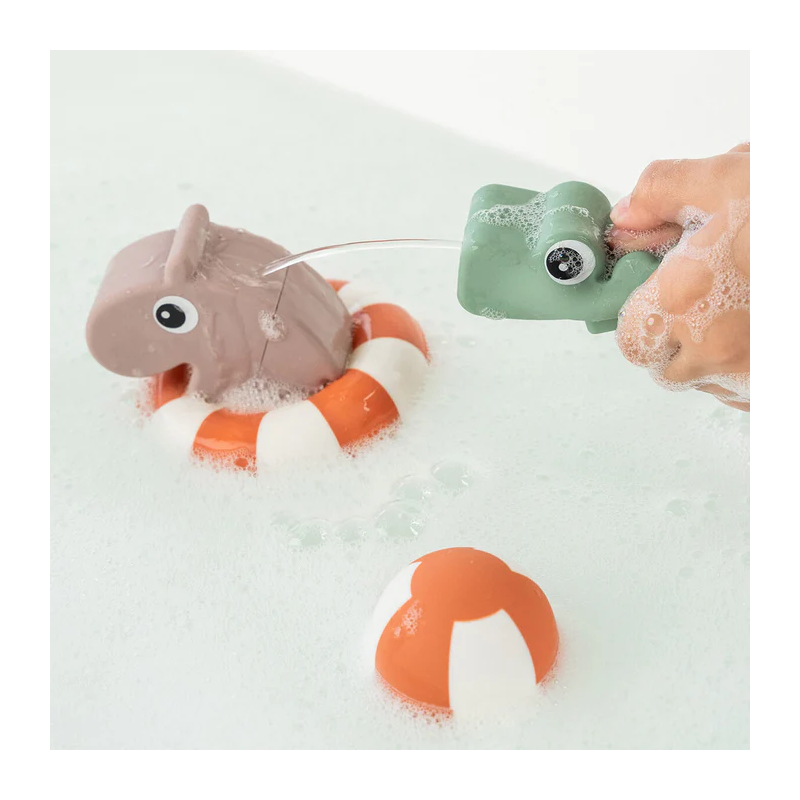 Jouet gicleur de bain Croco Vert -  - un24septembre