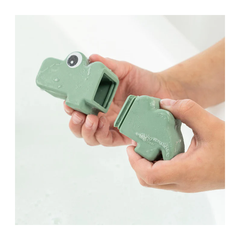 Jouet gicleur de bain Croco Vert -  - un24septembre