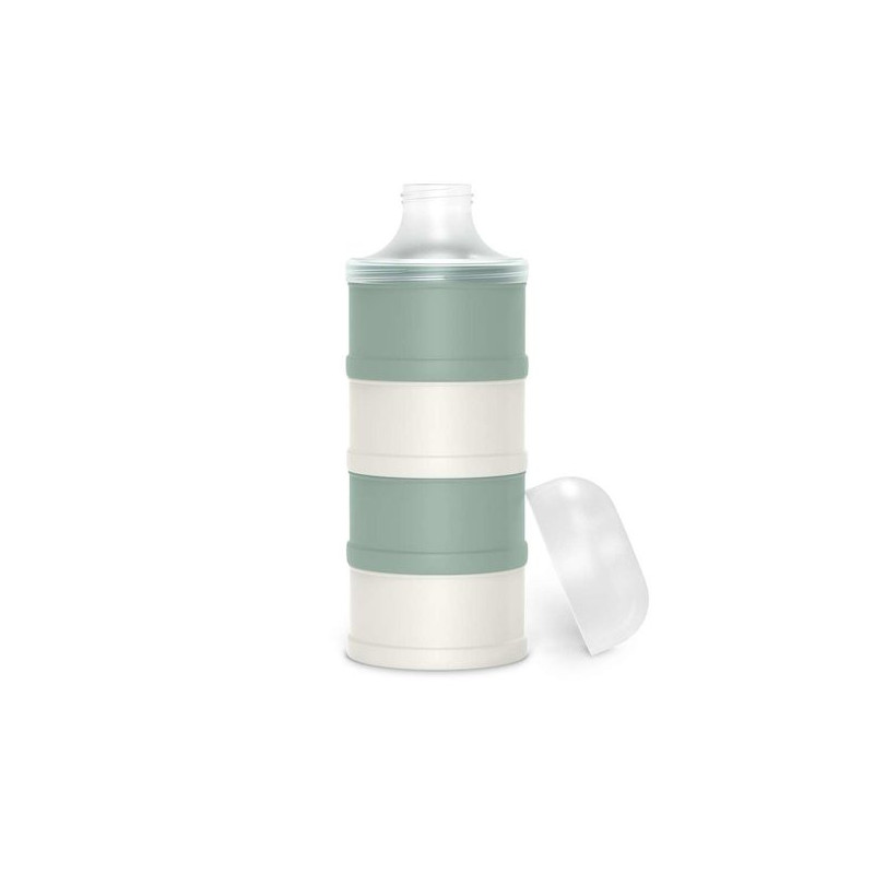 Boite doseuse de lait SUAVINEX - 4 Compartiments - Bonhomia Vert - BEABA