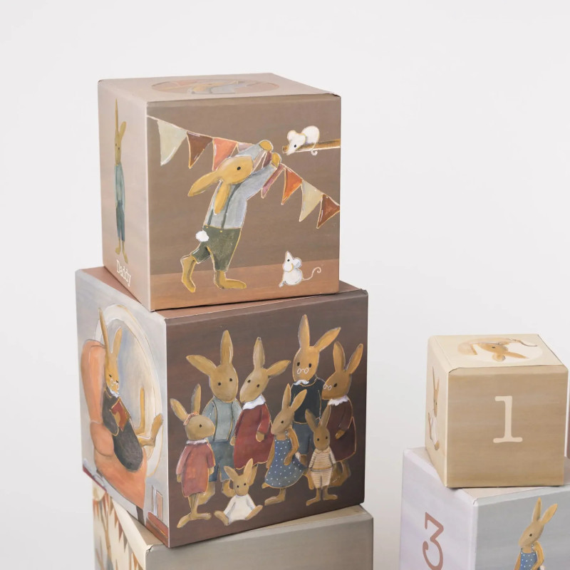 PYRAMIDE 123 FAMILLE LAPIN - Egmont Toys
