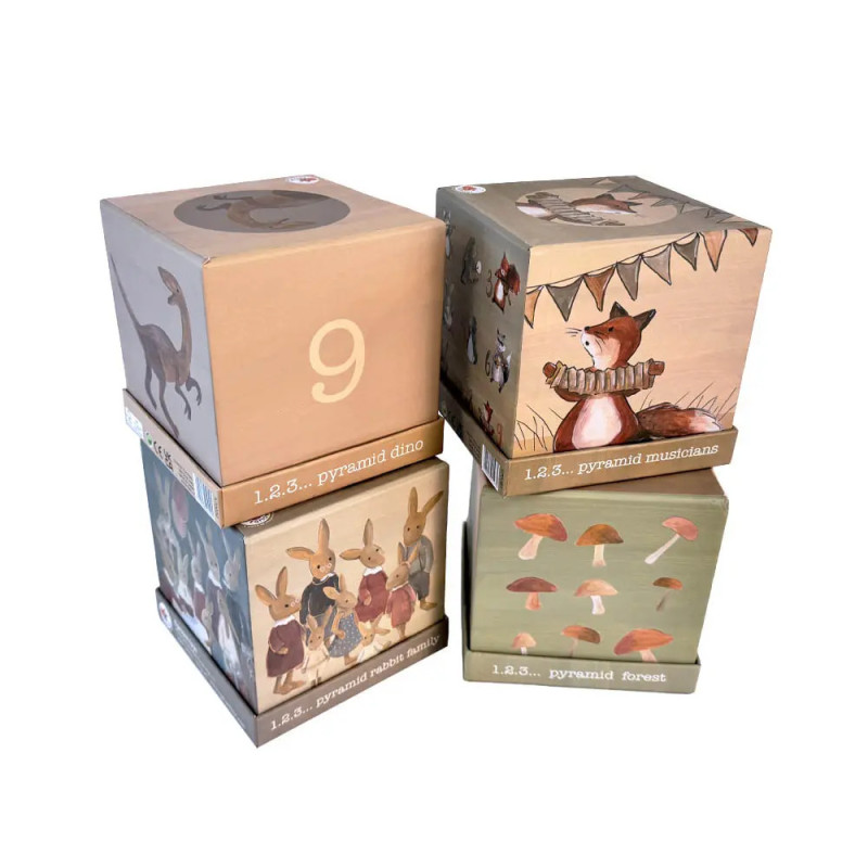 PYRAMIDE 123 FAMILLE LAPIN - Egmont Toys