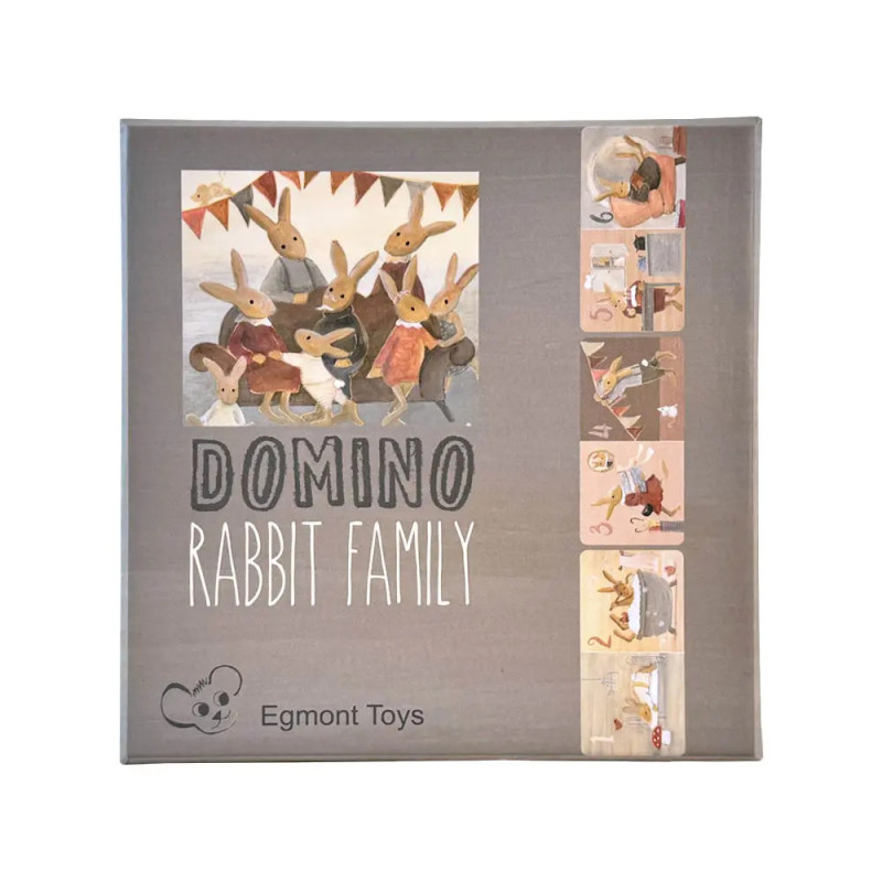Domino - Famille Lapin - Egmont Toys
